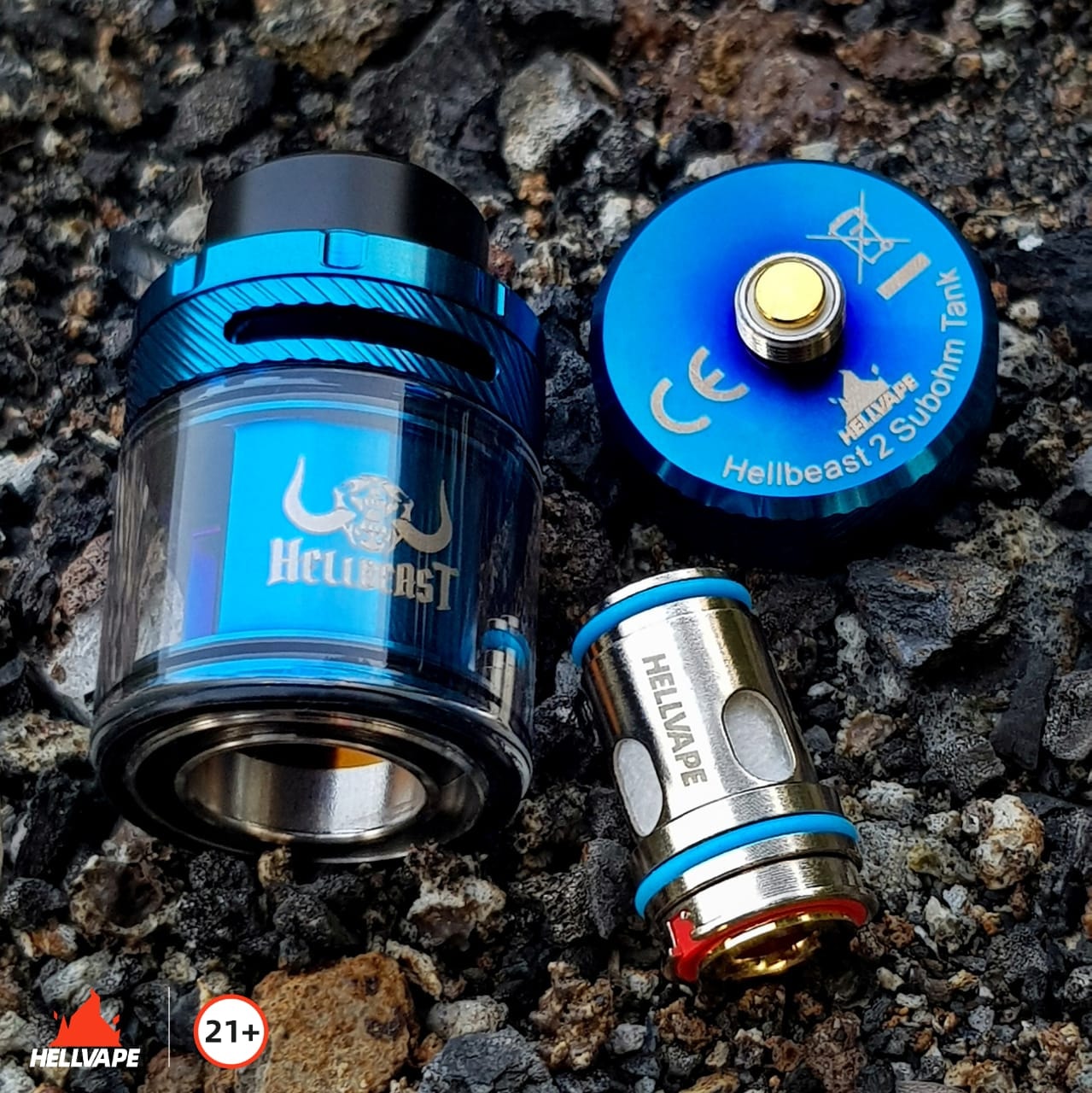 HellVape HellBeast 2 SubOhm Tank, hell beast 2, hellbeast 2 tank, p